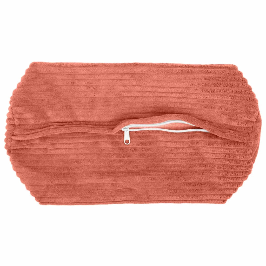 Federa 6 pz HEERLEN Rosso Arancio Ø 15 x 40 cm corduroy 923250