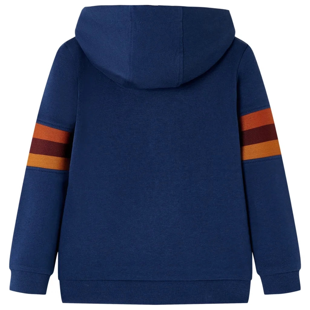 Felpa con Cappuccio per Bambini Blu Marino 116 13146