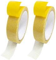 Colle adesivo a doppia faccia alta viscosità - nastro adesivo impermeabile - fissaggio tappeto - adesivi tenda - 2 rotoli - 25Mm x 10M