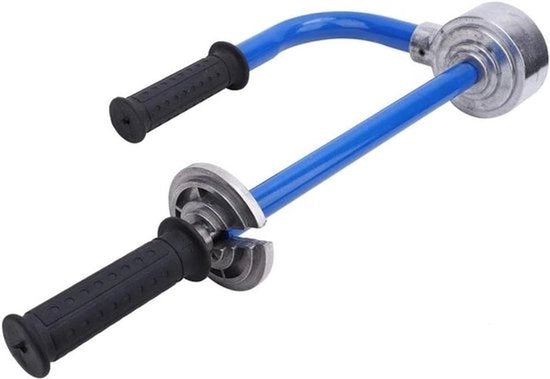 Dispensatore di pellicola flessibile - Asta per avvolgere - Acciaio inossidabile - Manico antiscivolo - Leggero - Pellicola 12~20 pollici - Adatto per imballaggio - Nero.