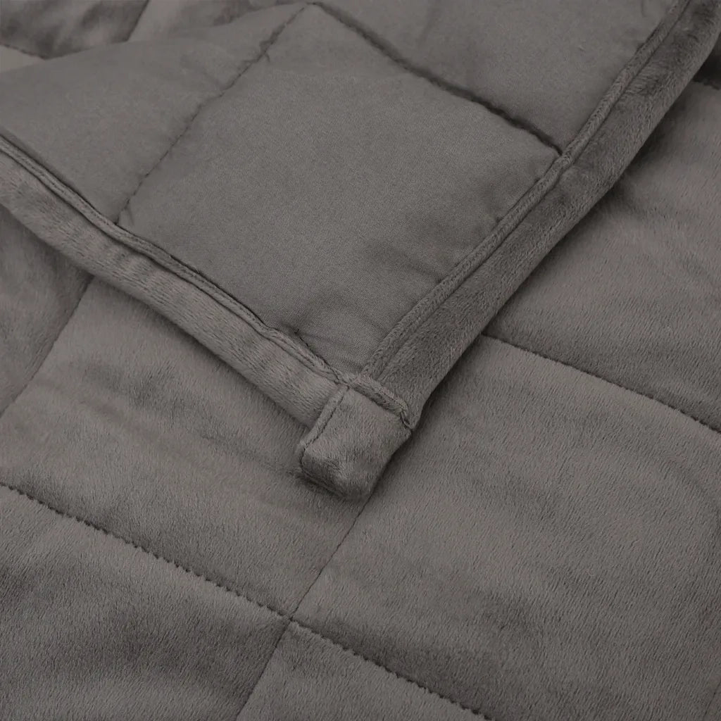 Coperta Ponderata Grigia 220x260 cm 11 kg Tessuto cod mxl 68430