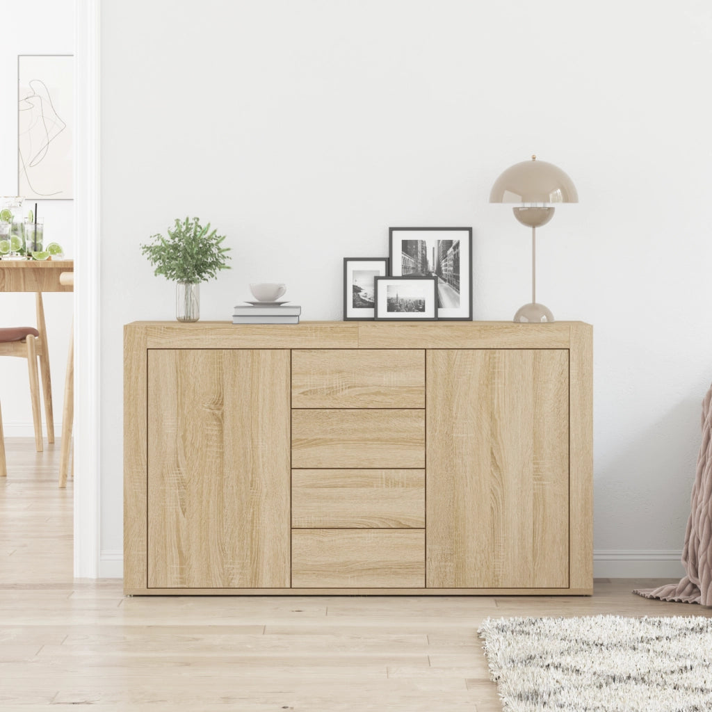 Credenza  Rovere di Sonoma Legno ingegnerizzato 120 x 36 x 69 cm