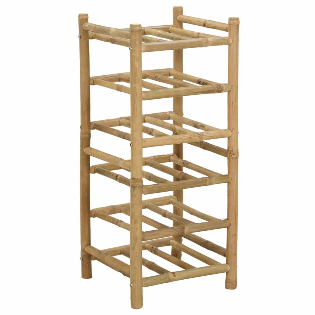 Portabottiglie Naturale 32,5 x 29,5 x 72 cm Bambù 42028071