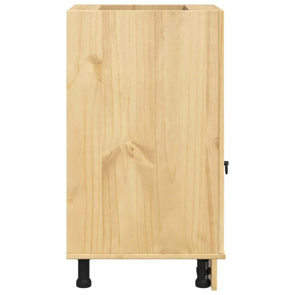 Armadietto SKI Marrone Miele 40 x 46 x 81,5 cm Pino massello