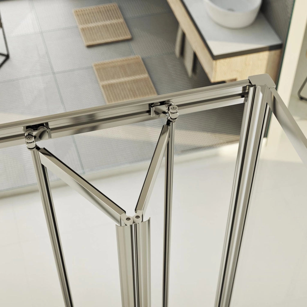 Box Doccia 3 lati 70x70x70 CM H198 trasparente mod. Urban Trio P