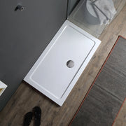 Piatto doccia rettangolare 120x80 bianco