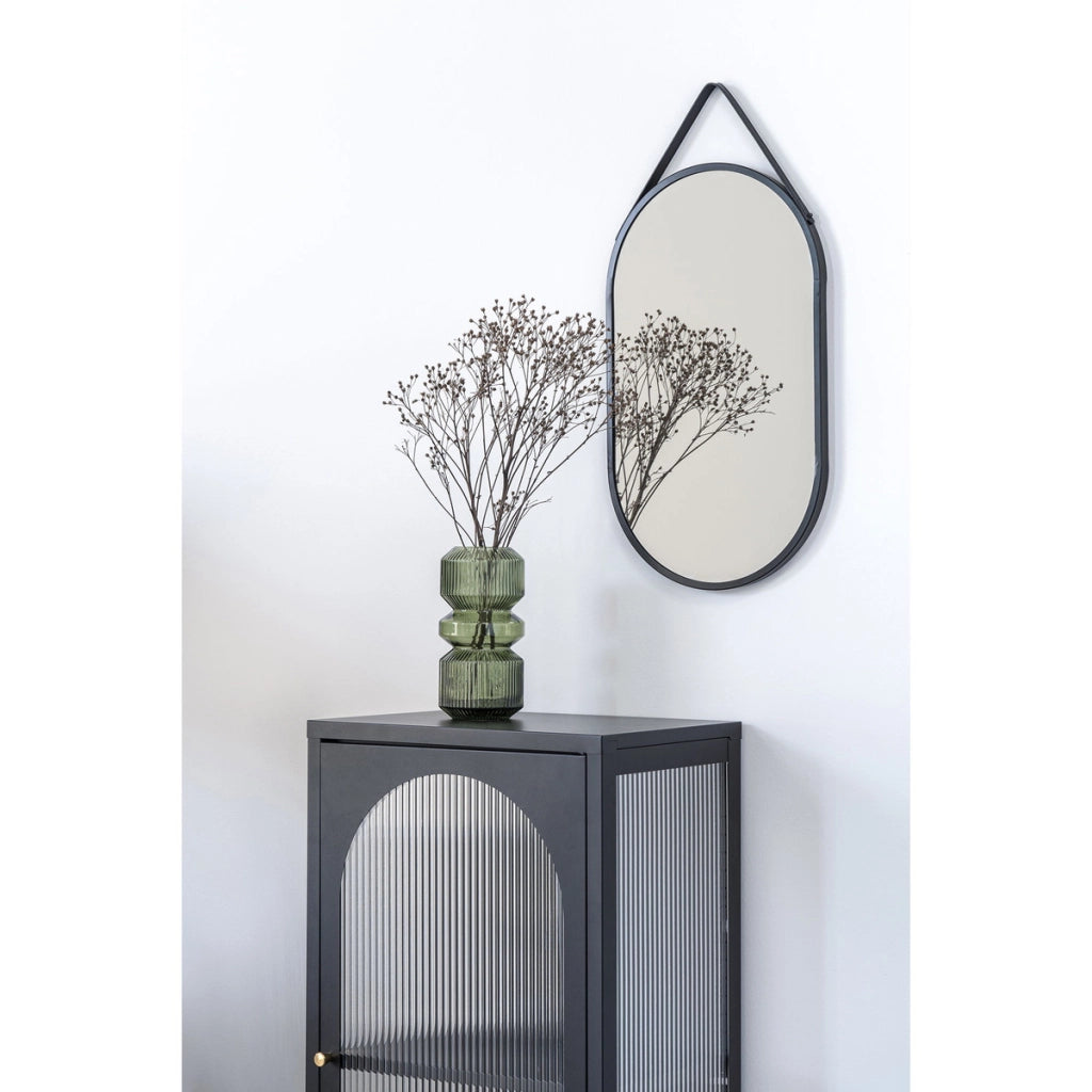 Specchio con Cornice Trapani, Argento, Metallo, 2x35x60 cm