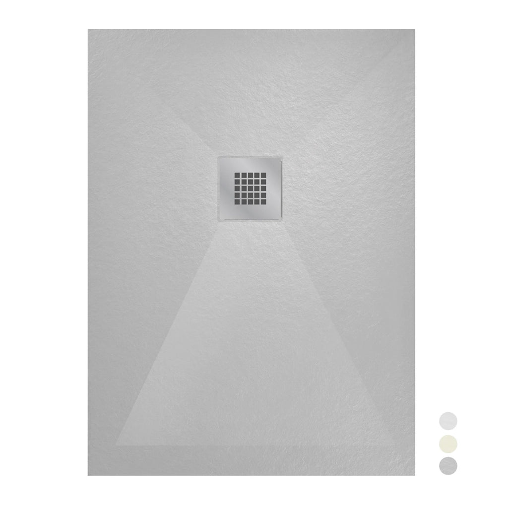 Piatto doccia BLISS rettangolare LINPH Bianco 90x100 cm