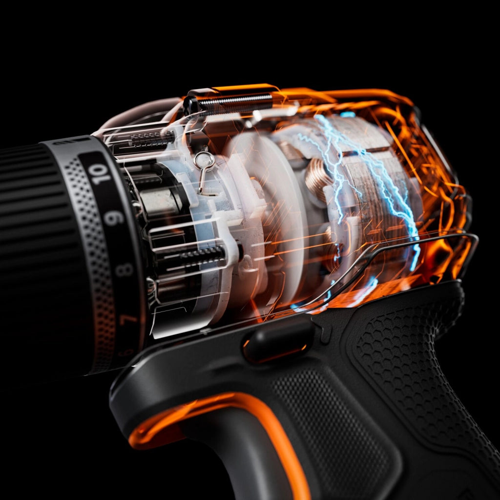 Trapano Avvitatore Black & Decker BLD783E2K 18V con 2 Batterie e Valigetta