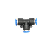 Raccordo rapido a T in plastica per tubo da 6 mm