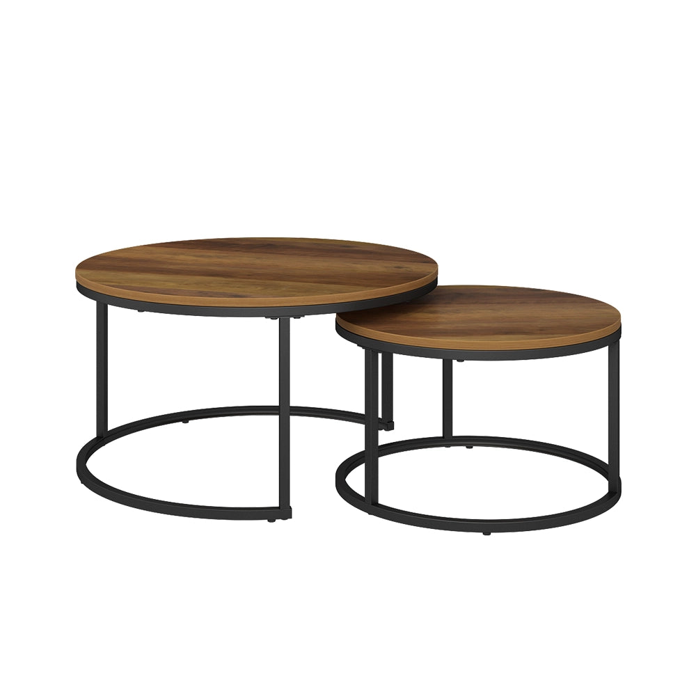 Vicco Tavolino da divano Legno 77 x 40 cm 2 parti