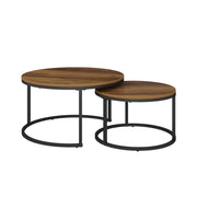 Vicco Tavolino da divano Legno 77 x 40 cm 2 parti