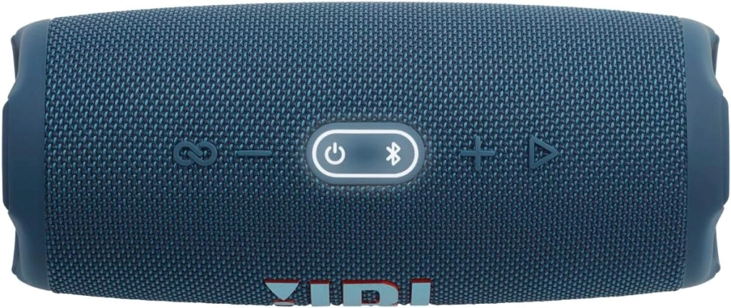 CHARGE 5 - Altoparlante Bluetooth portatile impermeabile (IP67) con Powerbank USB Charge out, 20 ore di riproduzione, Partyboost (blu)