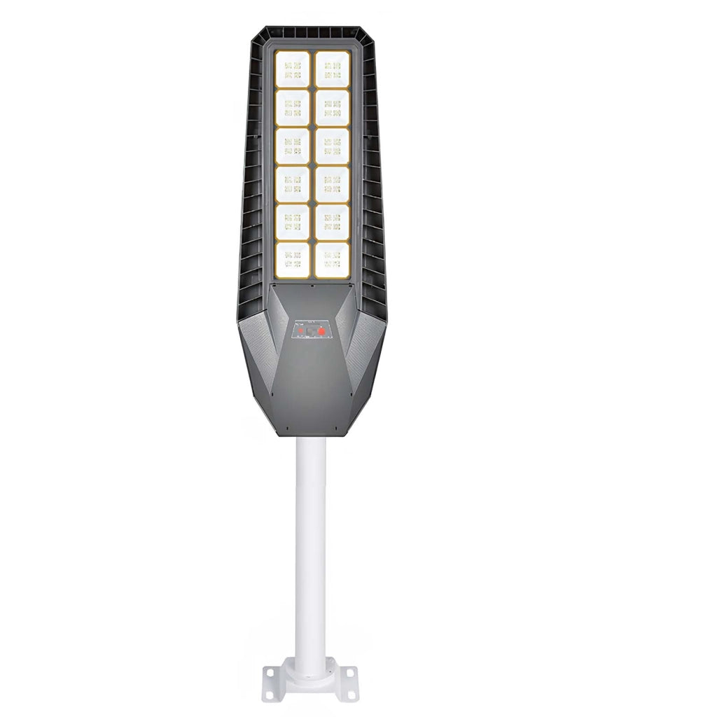 Lampada Solare LED 18W con Sensore di Movimento e Batteria 20000mAh Nero Avizar