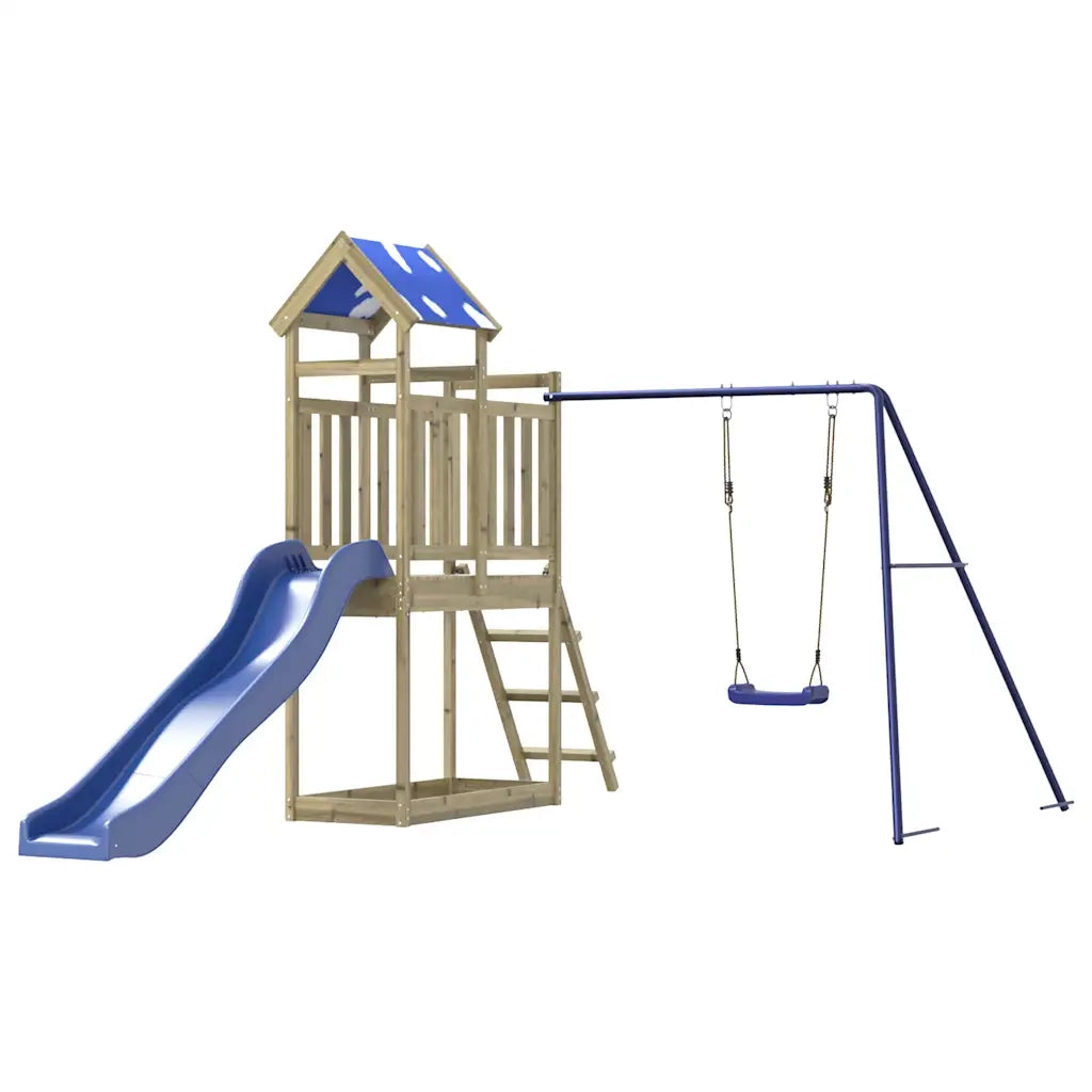 Set da Gioco da Esterno in Legno di Pino Impregnato 3279078