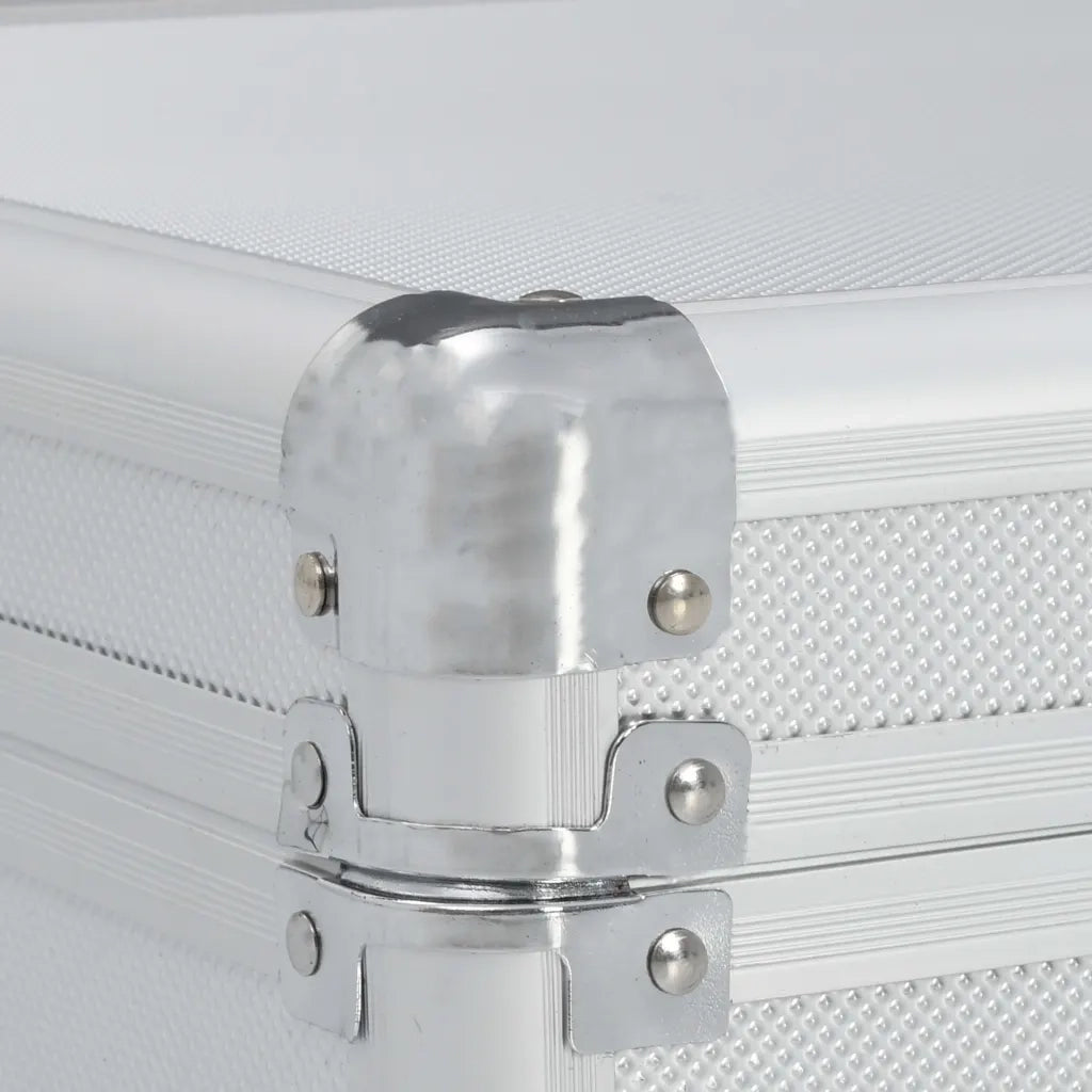 Custodia per Pistola Argento 118x38x12 cm in Alluminio 91862