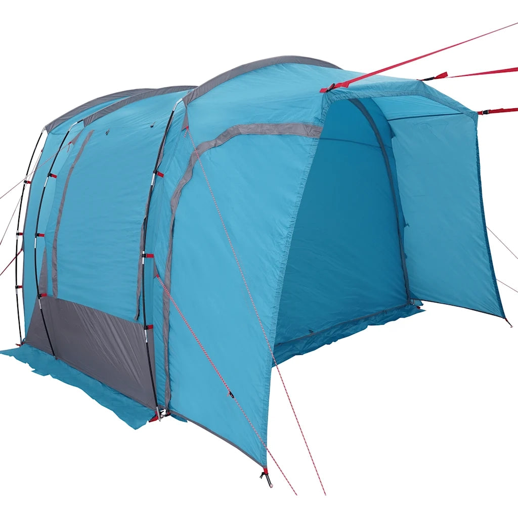 vidaXL Tenda da Campeggio da Auto per 4 Persone Blu Impermeabile