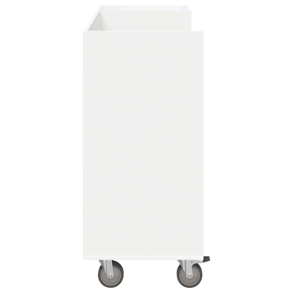 Armadio per Golf con ruota Tinta unita Bianco 120 x 45 x 98 cm