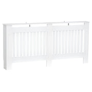 Copritermosifone in Legno MDF Bianco 172x19x81 cm