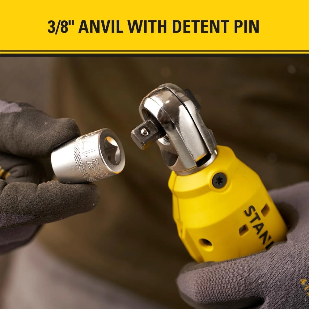 Chiave de Carraca V20 Li-Ion 18V 3/8" 47,5Nm, velocidad 300 rpm. Sin cargador/batería per artigiani e fai da te, per lavori precisi e rapidi, 20 L
