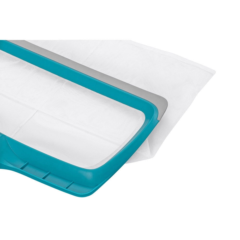 Trade Shop - Retino Skimmer Con Bordo In Gomma Per Pulizia Piscina Per Asta Telescopica ø30mm 58660 -