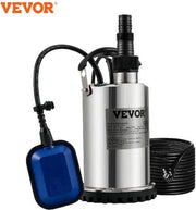 Pompa di scarico - Pomp a doppia azione - Pomp per acqua pulita - Pompa per sollevare l'acqua - 550W - Bagni a vasca - Sottoterra - Bagni con bolle - Giardini - Laghetto