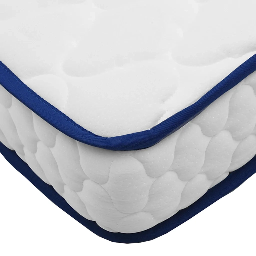 Materasso Viscoelastico Bianco 80x200x17 cm Morbido 4013417