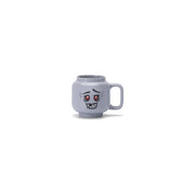 Lego tazza in ceramica zombie, minifigura, 255 ml, grigio chiaro, lavastoviglie e microonde, accessorio casa, idea regalo