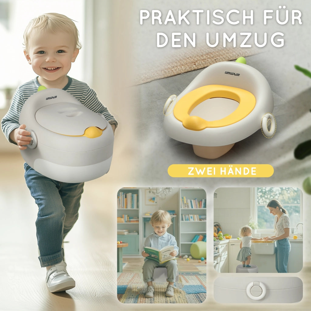 Vasino per Bambini 3 in 1 ¨C zephmum ¨C Grigio, Sfoderabile, Fino a 50 kg