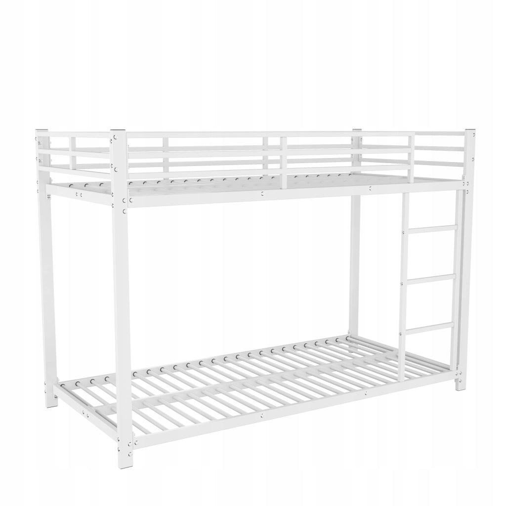 Letto a castello 90x200 bianco classico senza materasso - Xylo
