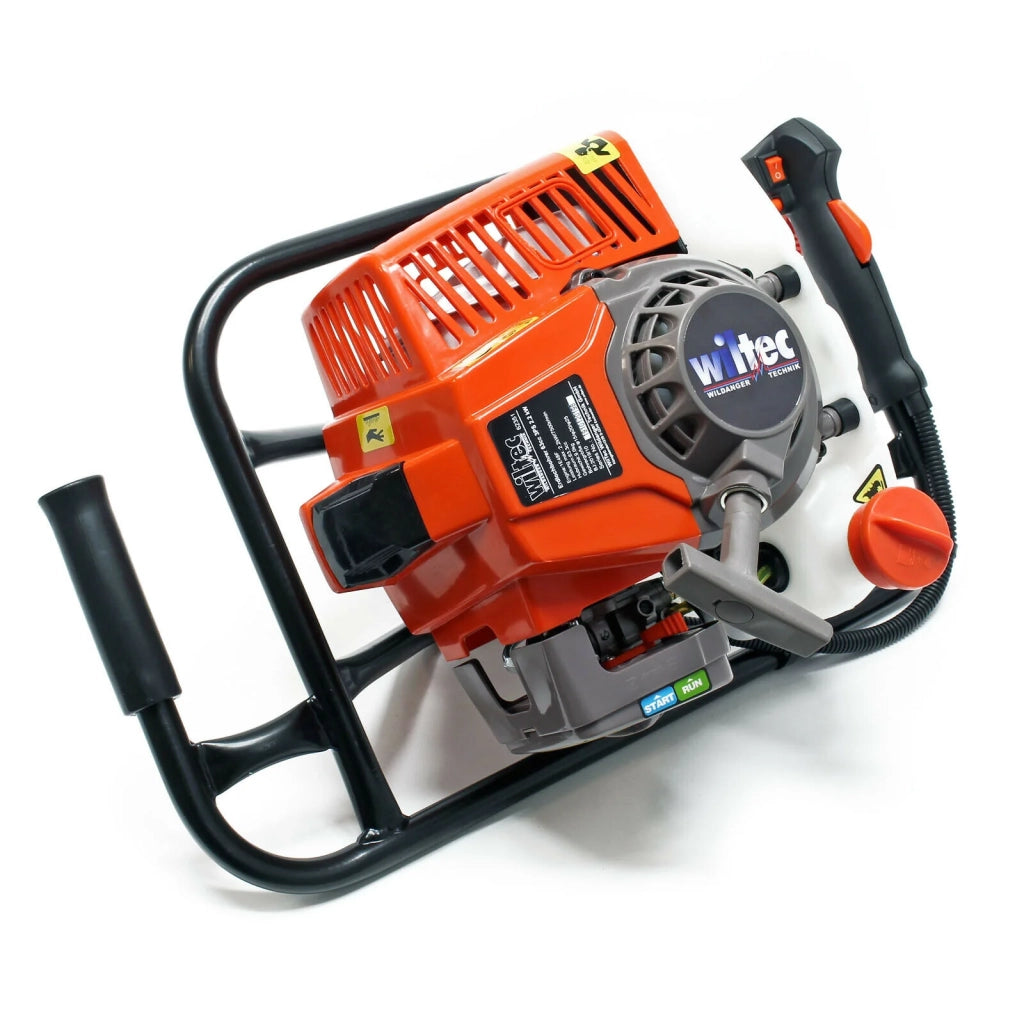 Trivella a benzina da 3 CV 2,2 k watt trapano motorizzato per perforazione di terreno materiali e legno 16_0001561