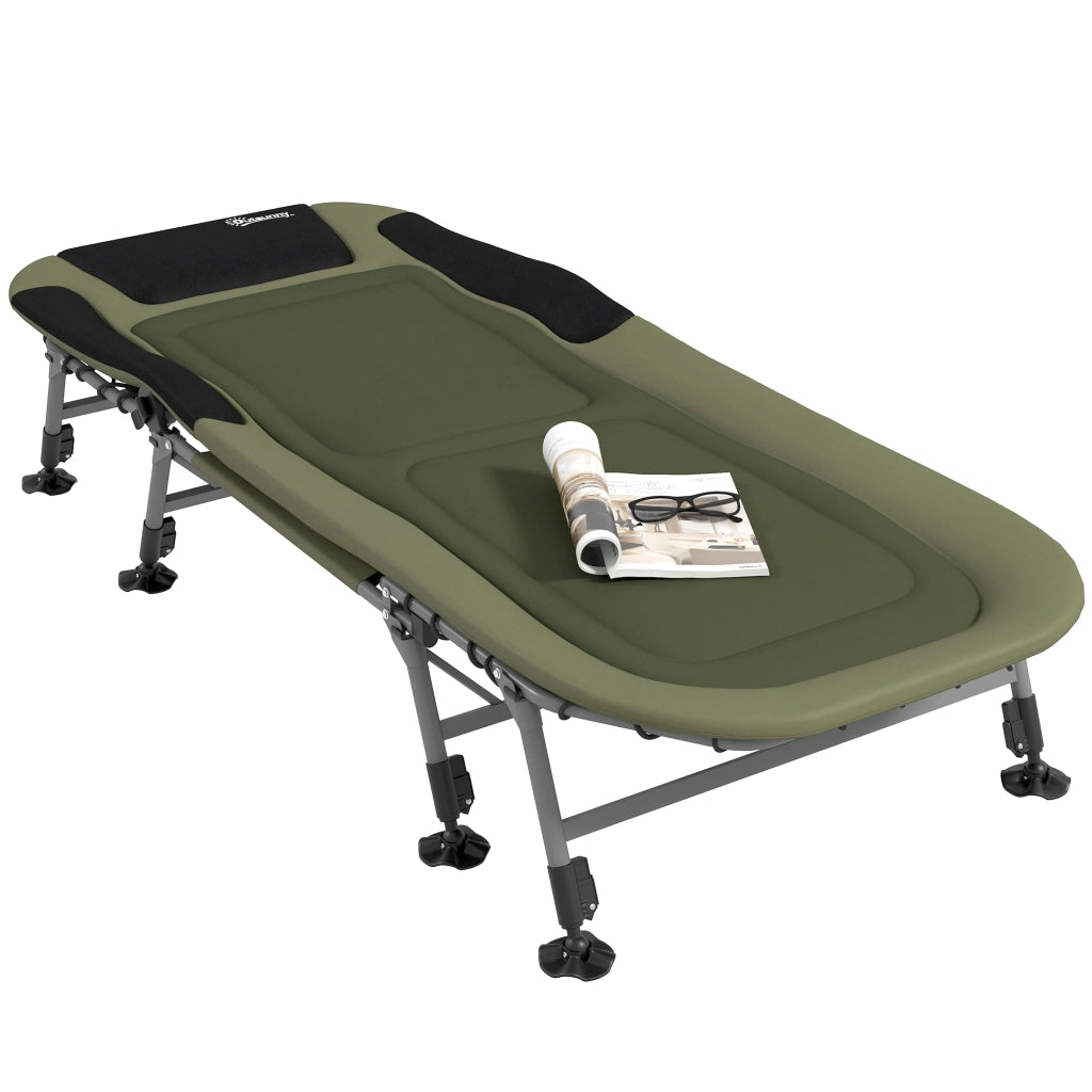 Letto da campo ¨C zephmum ¨C verde 200x85x40-55 cm
