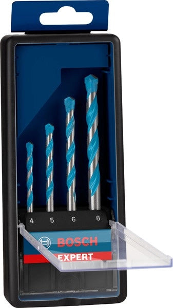 SET 4 PUNTE MULTI CONSTRUCTION BOSCH D.4mm/5mm/6mm/8mm - 2608900645