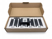 Kit 8 Trasmettitori Beacon BLE Minew i3 Waterproof IP67 per Localizzazione Indoor, Magazzini e Sistemi IoT per Tracciamento e Proximity Marketing con Accessori di Montaggio