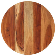 Piano Tavolo in Legno Massello di Acacia Rotondo 15-16 mm 60 cm
