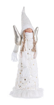 Angelo di Natale Charlenne Statuetta Luminosa Led Decorazione Addobbi Natalizi