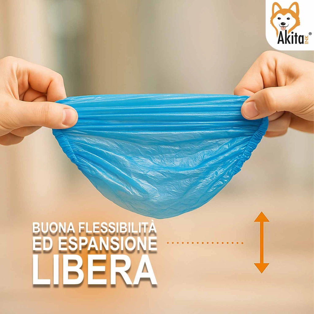 Akitaink Copriscarpe Monouso 100pz CPE Antiscivolo Resistenti