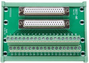 Blocco di Connessione Termale DB37-M6 - Montaggio su Rail - Compatta e Funzionale - Professionale - Connessione Blocco Termale - Adatto per Elettronica