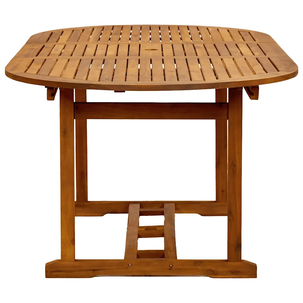 Set Pranzo da Giardino 5pz Legno Massello di Acacia e Textilene 3279258