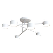 Plafoniera HALO bianca minimalista 60cm 6xGX53 Emibig