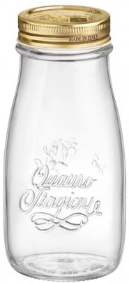 Bormioli BARATTOLO QUATTRO STAGIONI Con capsula Ø cm.  7x15,5 h cl. 40 12.00 pz