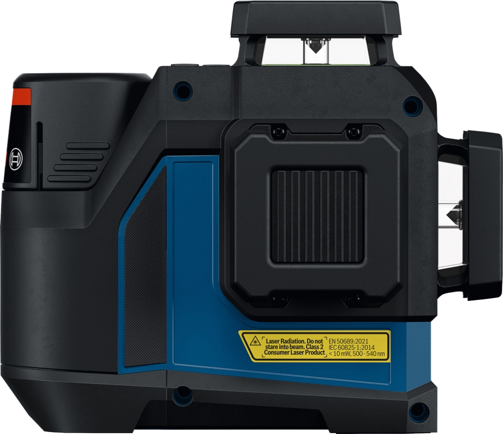 Bosch GLL 12V-100-33 CG Professional – Livella Laser verde 3×360°, 12 V / AA