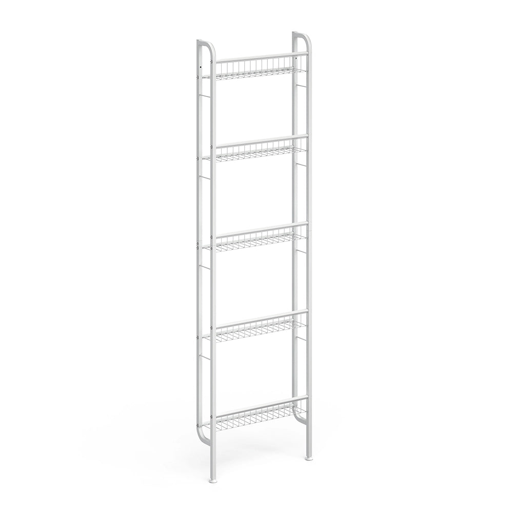 Vicco Scaffale a scala Bianco 44.5 x 160 cm con 5 ripiani