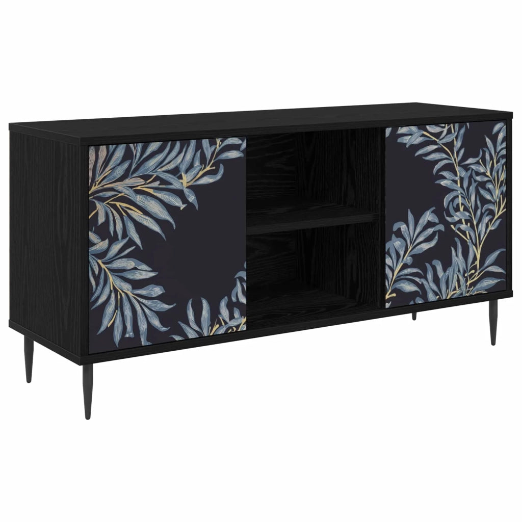 Mobile TV DOKKUM 102 x 33 x 51 cm Rovere Nero 8007057