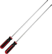 2 x strumento per allungare viti con lama 450 mm SLEUF 6 mm testa a croce PH2 (strumento a lama magnetica + testa a croce)