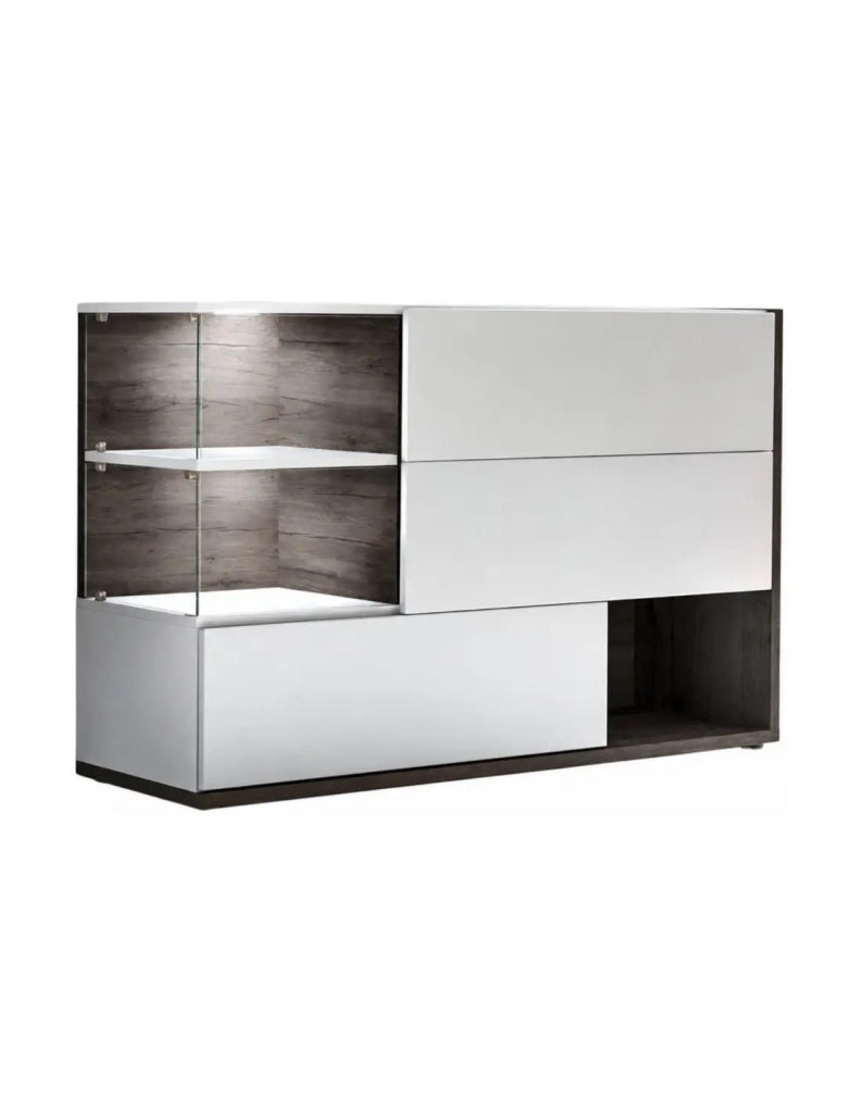 Buffet KLIS – Credenza con tre porte e tre nicchie
