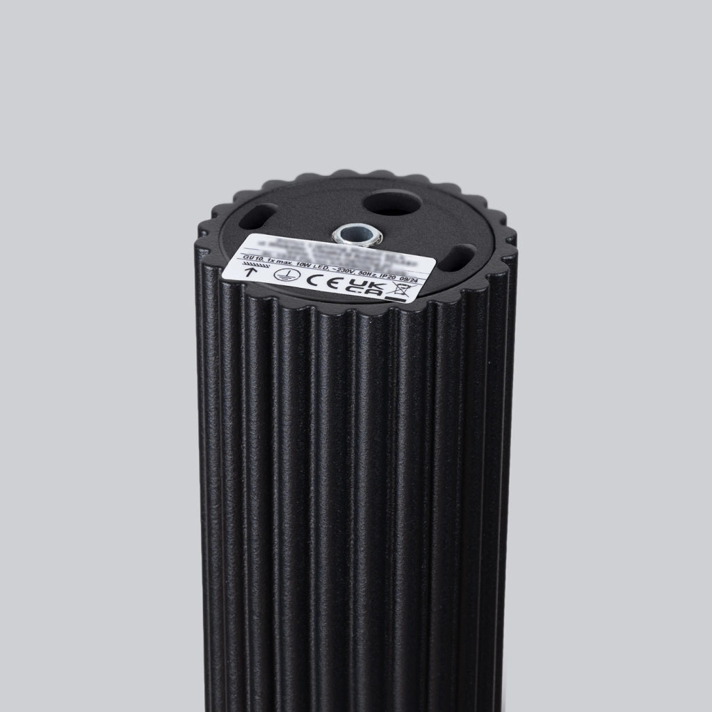 Lampada da soffitto KARBON 40 nero