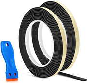 Strisce adesive in gomma autoadesive 3mm x 10mm x 5m - Nastro di sigillatura - Sigillatura per doccia e piastrelle ceramiche