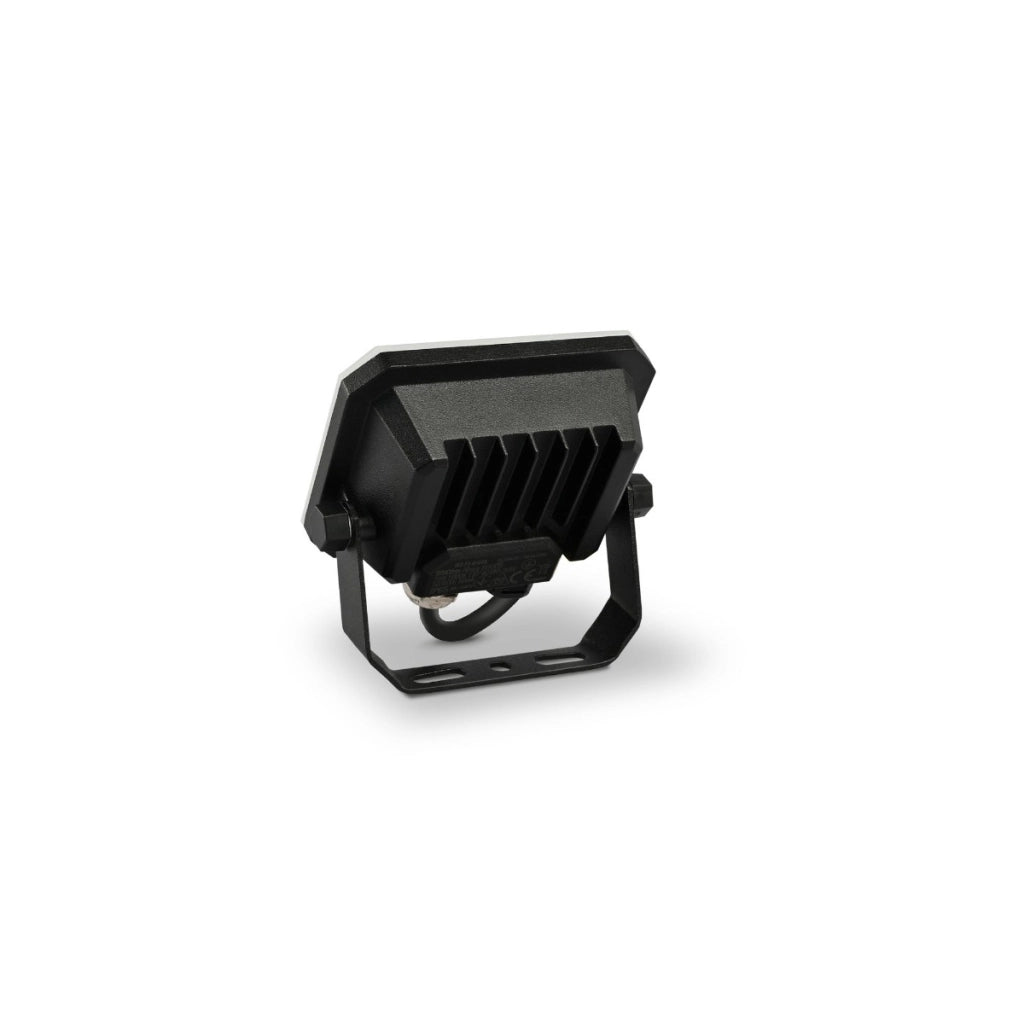 Faretto LED 10W 5000K 800lm IP65 nero slim Videx Flood