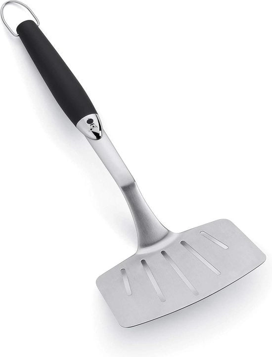 Spatola Larga - Nero Standard con Manico in Silicone